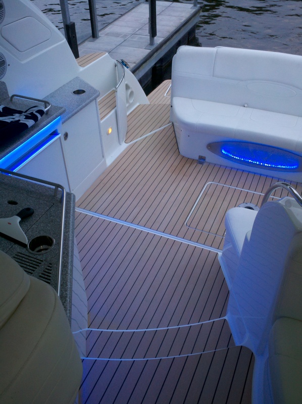 Synthetic Teak Flooring for Boats