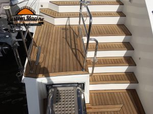 Catamaran_teak_decking_installed