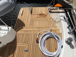 Catamaran_teak_decking_installed