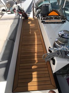 Catamaran_teak_decking_installed