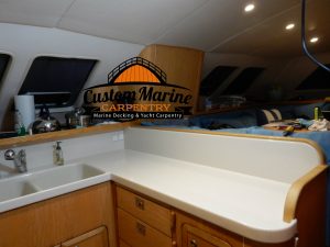 Marine-Carpentry-services-Counter-top-in-a-Boat-by-Custom-Marine-Carpentry