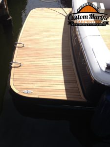 Teak-decking-Boat-flooring-by-Custom-Marine-Carpentry-in-fort-lauderdale
