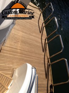 Yacht-Carpentry-Teak-Swim-Platform-Bat-Flooring-Fort-Lauderdale
