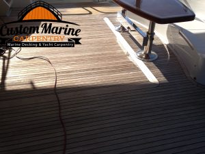 teak-sanding-repair-marine-decking-before-boat-floor